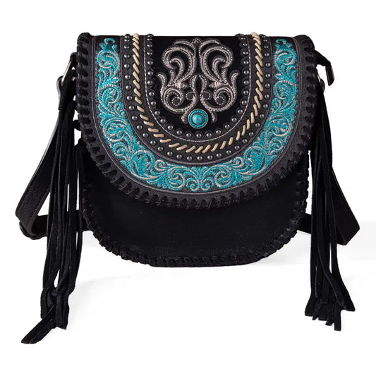 Montana West Tooled Collection Crossbody